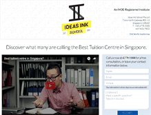Tablet Screenshot of ideas-ink.com